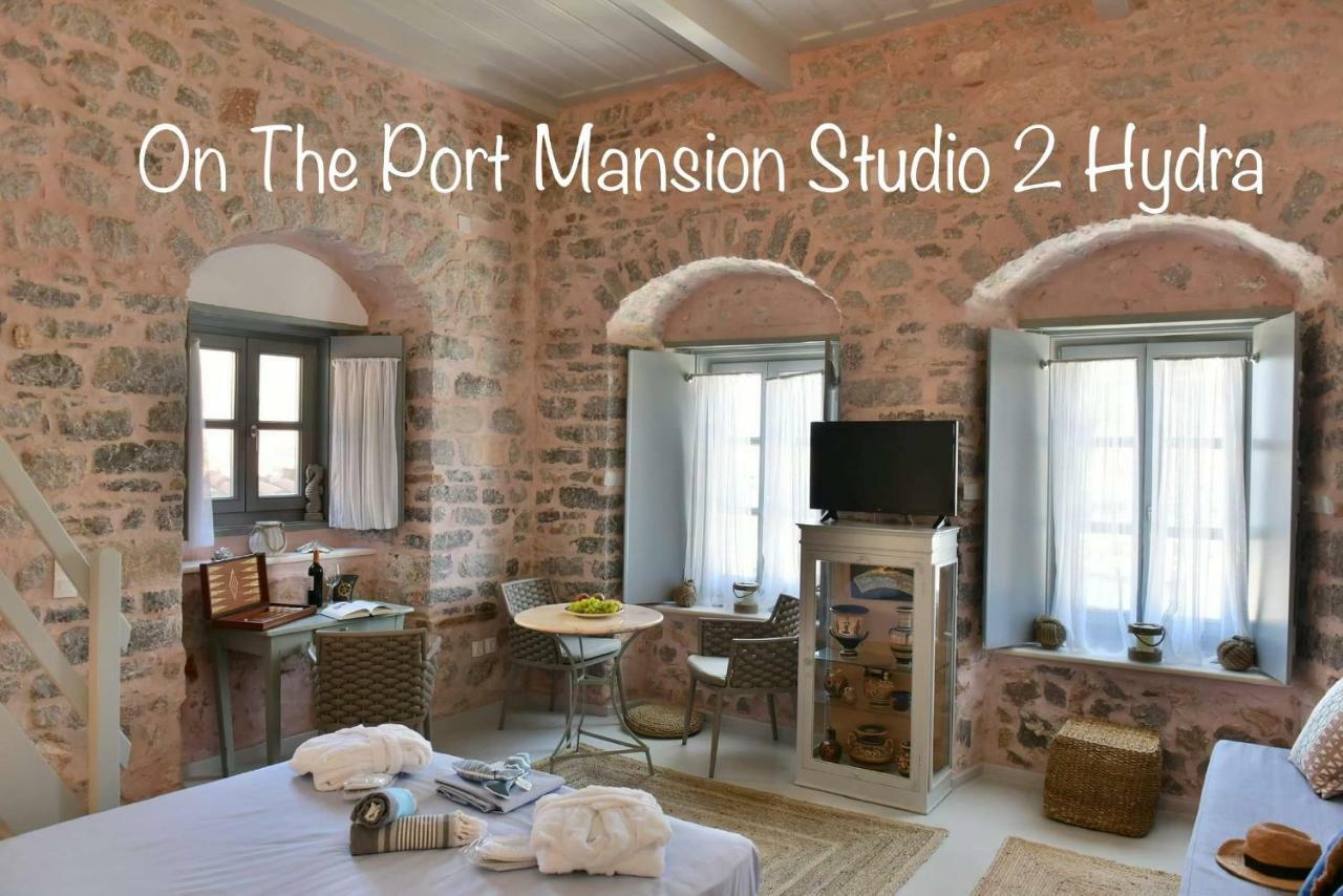 On The Port Mansion Studio 2 Hydra Exterior foto